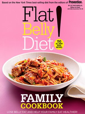 cover image of Flat Belly Diet! Family Cookbook